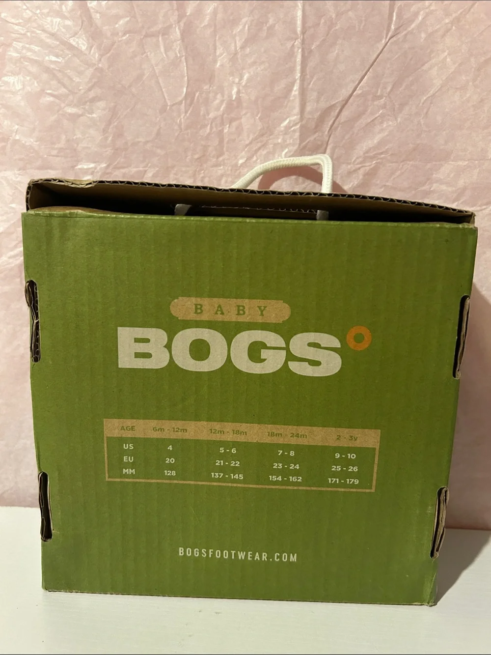 NWT Baby Bogs II Holographic Silver Boots - Size 7